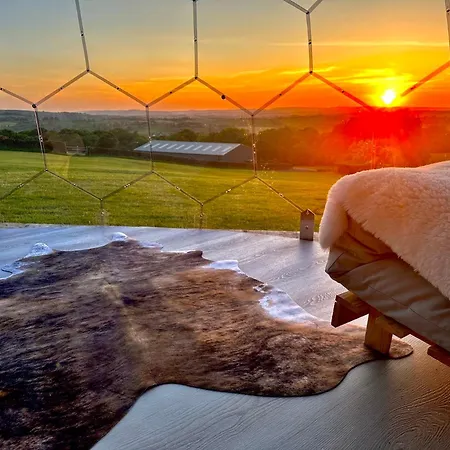 Deerstone Glamping-Boulsworth Hill Dome Hot Tub Hotel Earby Exterior photo